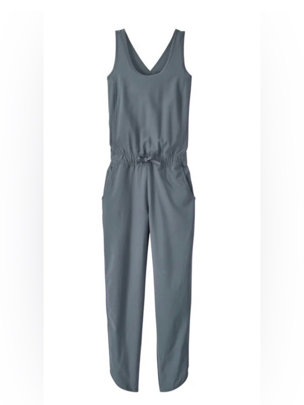 Patagonia cross back slate jumpsuit, size M